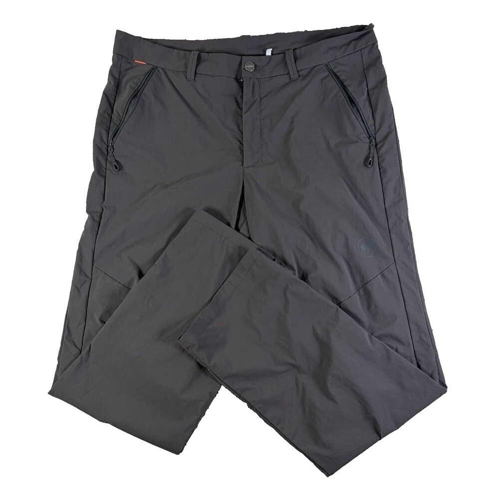 Mammut Hiking Pants RG Mens 36x30 Gray Outerwear Nature Lightweight Mammoth